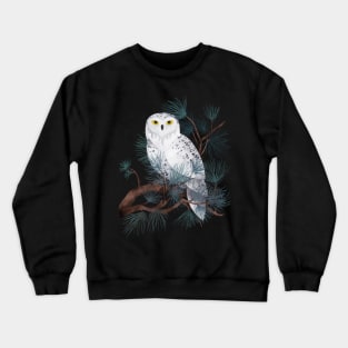 Snowy (Dark Night Version) Crewneck Sweatshirt